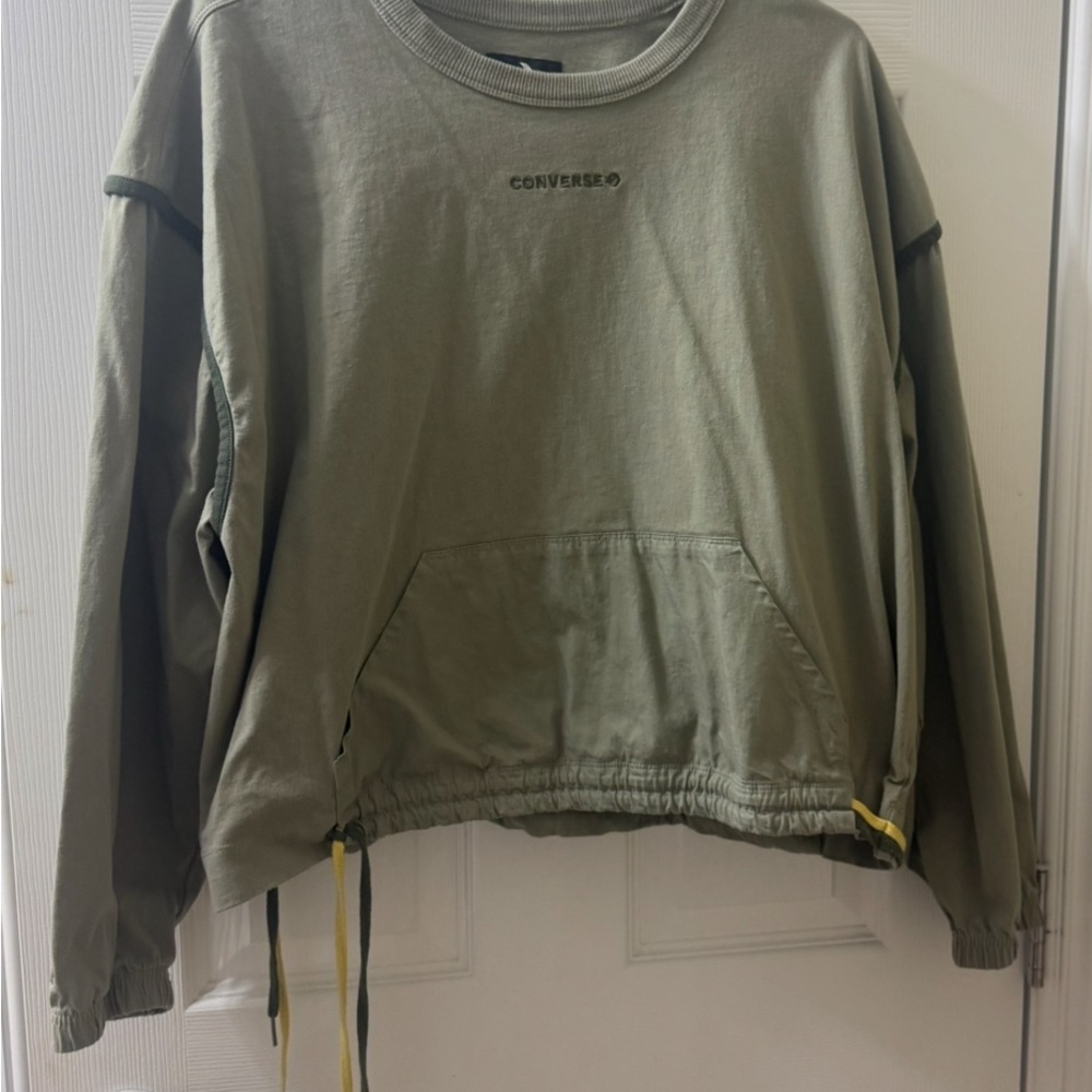 Converse Khaki Green Pullover